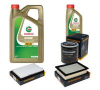 DENCKERMANN Controllo Set 6L CASTROL EDGE 5W-30 C3 Per Mazda Tribute 3.0 V6