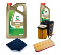 DENCKERMANN Controllo Set 6L CASTROL EDGE 5W-30 C3 Per Mercedes-Benz