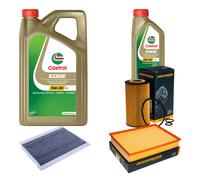 DENCKERMANN Controllo Set 6L CASTROL EDGE 5W-30 C3 Per Mercedes-Benz