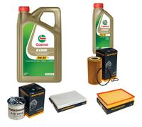 DENCKERMANN Controllo Set 6L CASTROL EDGE 5W-30 C3 Per Mercedes-Benz