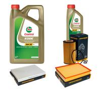 DENCKERMANN Controllo Set 6L CASTROL EDGE 5W-30 C3 Per Mercedes-Benz