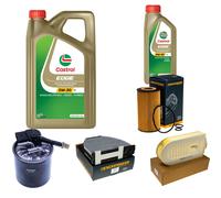 DENCKERMANN Controllo Set 6L CASTROL EDGE 5W-30 C3 Per Mercedes-Benz