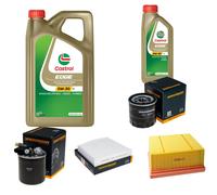 DENCKERMANN Controllo Set 6L CASTROL EDGE 5W-30 C3 Per Mercedes-Benz