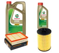 DENCKERMANN Controllo Set 6L CASTROL EDGE 5W-30 C3 Per Mercedes-Benz