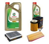 DENCKERMANN Controllo Set 6L CASTROL EDGE 5W-30 C3 Per Mercedes-Benz