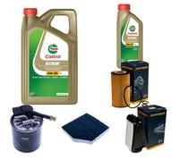 DENCKERMANN Controllo Set 6L CASTROL EDGE 5W-30 C3 Per Mercedes-Benz