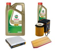 DENCKERMANN Controllo Set 6L CASTROL EDGE 5W-30 C3 Per Mercedes-Benz