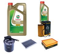 DENCKERMANN Controllo Set 6L CASTROL EDGE 5W-30 C3 Per Mercedes-Benz