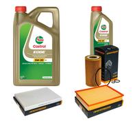 DENCKERMANN Controllo Set 6L CASTROL EDGE 5W-30 C3 Per Mercedes-Benz