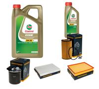 DENCKERMANN Controllo Set 6L CASTROL EDGE 5W-30 C3 Per Mercedes-Benz