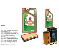 DENCKERMANN Controllo set 6L CASTROL EDGE 5W-30 C3 per Mercedes-Benz Vito