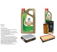 DENCKERMANN Controllo set 6L CASTROL EDGE 5W-30 C3 per Mercedes-Benz Vito