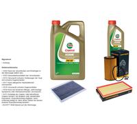 DENCKERMANN Controllo set 6L CASTROL EDGE 5W-30 C3 per Mercedes-Benz Vito