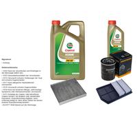 Denckermann Controllo Set 6L castrol edge 5W-30 C3 per . Mitsubishi Eclipse