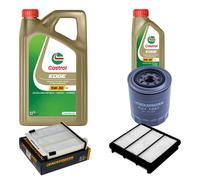 DENCKERMANN Controllo Set 6L CASTROL EDGE 5W-30 C3 Per Mitsubishi L