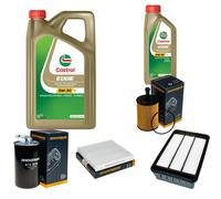 DENCKERMANN Controllo Set 6L CASTROL EDGE 5W-30 C3 Per Mitsubishi Outlander