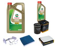 DENCKERMANN Controllo Set 6L CASTROL EDGE 5W-30 C3 Per Mitsubishi Outlander