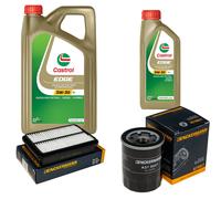 DENCKERMANN Controllo Set 6L CASTROL EDGE 5W-30 C3 Per Mitsubishi Outlander