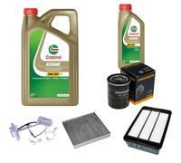 DENCKERMANN Controllo Set 6L CASTROL EDGE 5W-30 C3 Per Mitsubishi Outlander