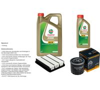 DENCKERMANN Controllo Set 6L CASTROL EDGE 5W-30 C3 Per Mitsubishi Space