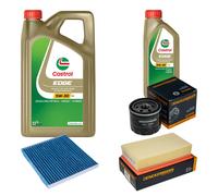 DENCKERMANN Controllo Set 6L CASTROL EDGE 5W-30 C3 Per Nissan Micra III 1.5