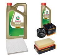 DENCKERMANN Controllo Set 6L CASTROL EDGE 5W-30 C3 Per Nissan Micra III 1.5