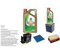 Denckermann Controllo Set 6L castrol edge 5W-30 C3 per Nissan Micra III )