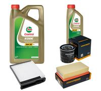 DENCKERMANN Controllo Set 6L CASTROL EDGE 5W-30 C3 Per Nissan NV200 Evalia