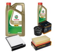 DENCKERMANN Controllo Set 6L CASTROL EDGE 5W-30 C3 Per Nissan NV200 Evalia