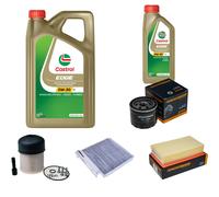 DENCKERMANN Controllo Set 6L CASTROL EDGE 5W-30 C3 Per Nissan NV200 Evalia