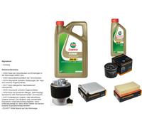 DENCKERMANN Controllo set 6L CASTROL EDGE 5W-30 C3 per Nissan NV200 Evalia