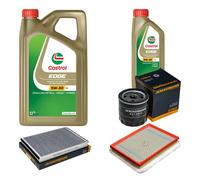 DENCKERMANN Controllo Set 6L CASTROL EDGE 5W-30 C3 Per Opel Astra H Kasten