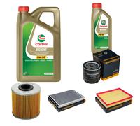 DENCKERMANN Controllo Set 6L CASTROL EDGE 5W-30 C3 Per Opel Astra H Kasten