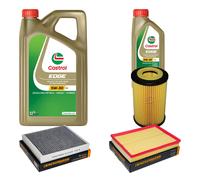 DENCKERMANN Controllo Set 6L CASTROL EDGE 5W-30 C3 Per Opel Astra Klassic
