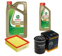 DENCKERMANN Controllo Set 6L CASTROL EDGE 5W-30 C3 Per Opel Combo 1.7 D
