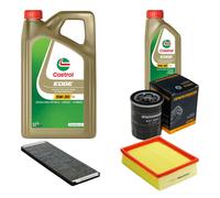 DENCKERMANN Controllo Set 6L CASTROL EDGE 5W-30 C3 Per Opel Combo 1.7 D