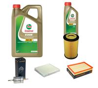 DENCKERMANN Controllo Set 6L CASTROL EDGE 5W-30 C3 Per Opel Meriva