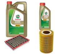 DENCKERMANN Controllo Set 6L CASTROL EDGE 5W-30 C3 Per Opel Vectra C Caravan
