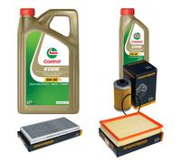 DENCKERMANN Controllo Set 6L CASTROL EDGE 5W-30 C3 Per Opel Vectra C Caravan
