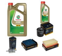 DENCKERMANN Controllo Set 6L CASTROL EDGE 5W-30 C3 Per Renault Clio III 2.0