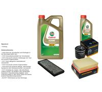 DENCKERMANN Controllo Set 6L CASTROL EDGE 5W-30 C3 Per Renault Espace IV 3.5