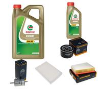 DENCKERMANN Controllo Set 6L CASTROL EDGE 5W-30 C3 Per Renault Fluence 1.6