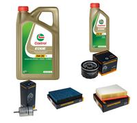 DENCKERMANN Controllo Set 6L CASTROL EDGE 5W-30 C3 Per Renault Grand Scénic