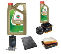 DENCKERMANN Controllo Set 6L CASTROL EDGE 5W-30 C3 Per Renault Grand Scénic