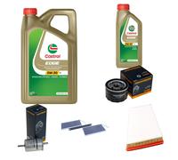 DENCKERMANN Controllo Set 6L CASTROL EDGE 5W-30 C3 Per Renault Kangoo/Grand