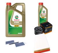DENCKERMANN Controllo Set 6L CASTROL EDGE 5W-30 C3 Per Renault Kangoo/Grand