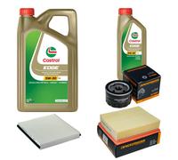 DENCKERMANN Controllo Set 6L CASTROL EDGE 5W-30 C3 Per Renault Laguna II 1.9