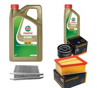 DENCKERMANN Controllo Set 6L CASTROL EDGE 5W-30 C3 Per Renault Laguna III