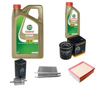 DENCKERMANN Controllo Set 6L CASTROL EDGE 5W-30 C3 Per Renault Laguna III