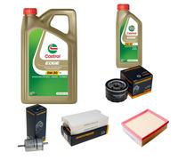 DENCKERMANN Controllo Set 6L CASTROL EDGE 5W-30 C3 Per Renault Laguna III